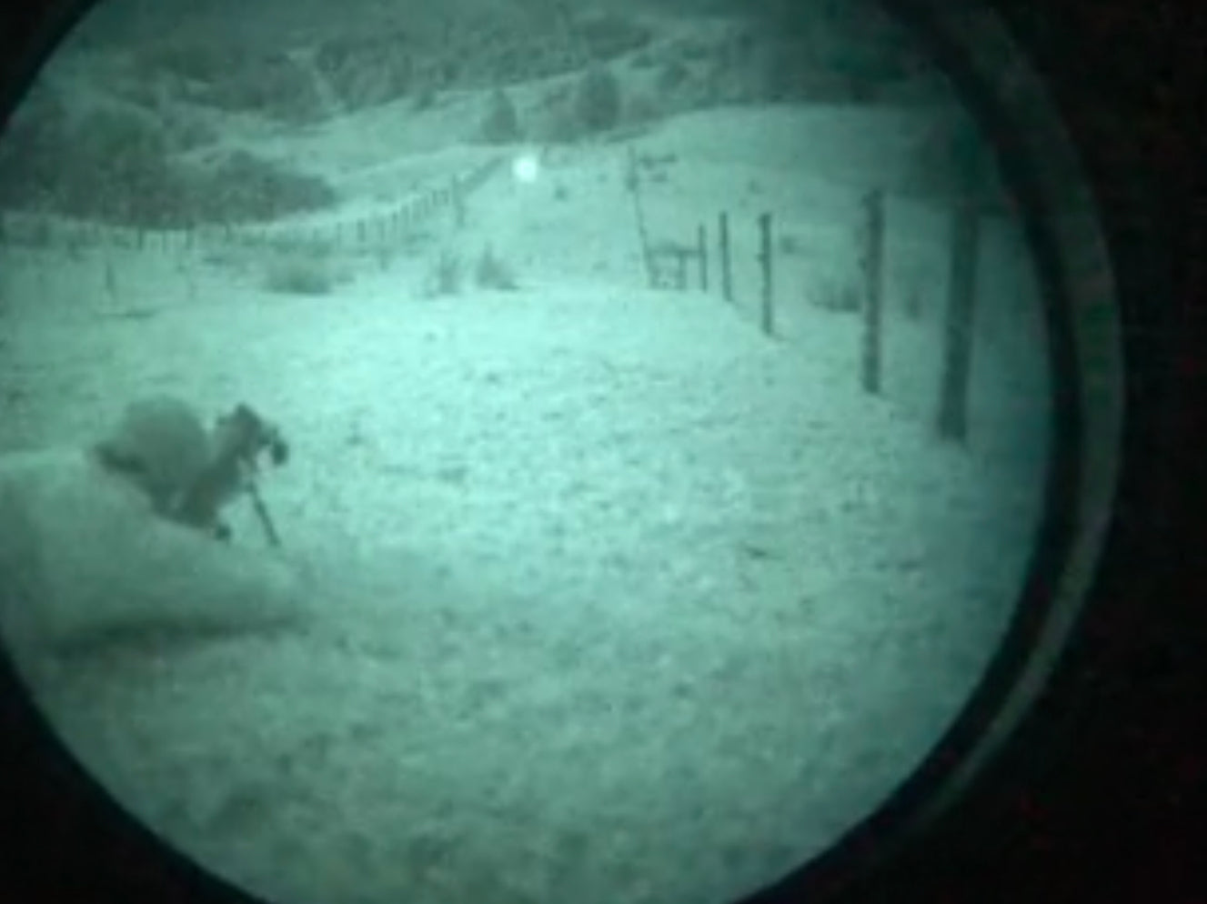 Night Firing a 300wm